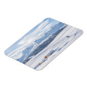 Cabin Retreat Snowscape | Dolomieten Magneet (Linkerzijde)