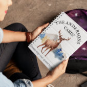 Cabin Rustic Deer Guest Book Mountain Cabin Notitieboek