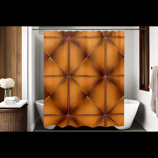 Cabin rustieke douchegordijn