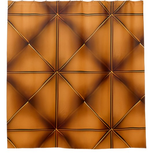 Cabin rustieke douchegordijn (Voorkant)