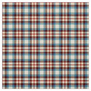 Cabin Tartan~ Happy Lumberjack Stof