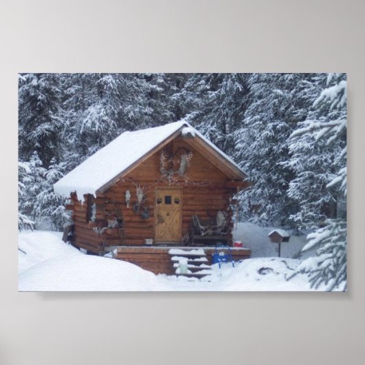 Cabin UpNorth Poster (Voorkant)