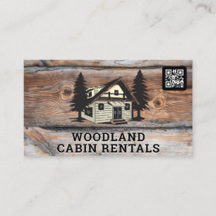 Cabin Vastgoed   QR Code Zakelijke Kaart Visitekaartje