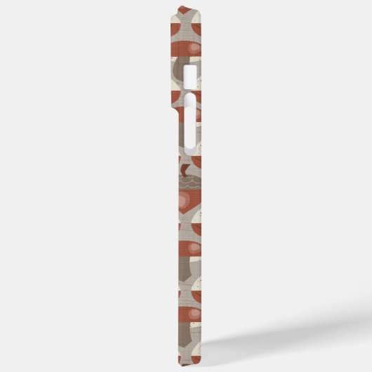 Cabincore Autumnal Stripes Case-Mate iPhone Case (Achterkant / Links)