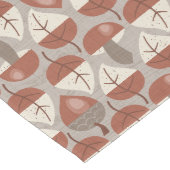 Cabincore Autumnal Stripes Lange Tafelloper (Hoek)