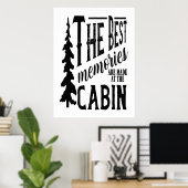Cabine - De beste herinneringen Poster (Thuiskantoor)