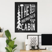Cabine - De beste herinneringen roepen Poster (Thuiskantoor)