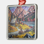 Cabine door het Ornament voor het schilderen van h (Links)