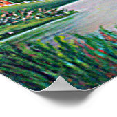 Cabine door het stroomgebied dat klein leeft poster (Hoek)