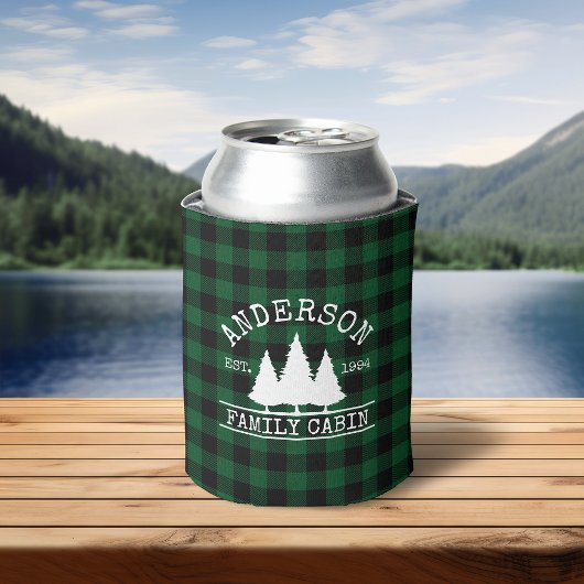 Cabine Familienaam Green Buffalo Pset Blikjeskoeler