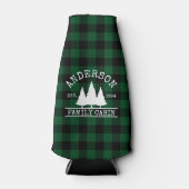 Cabine Familienaam Green Buffalo Pset Flesjeskoeler (Voorkant)