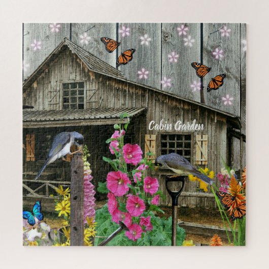Cabine Flower Garden Legpuzzel (Horizontaal)