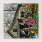 Cabine Flower Garden Legpuzzel (Verticaal)