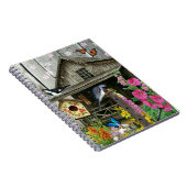 Cabine Flower Garden Notitieboek (Rechterzijde)