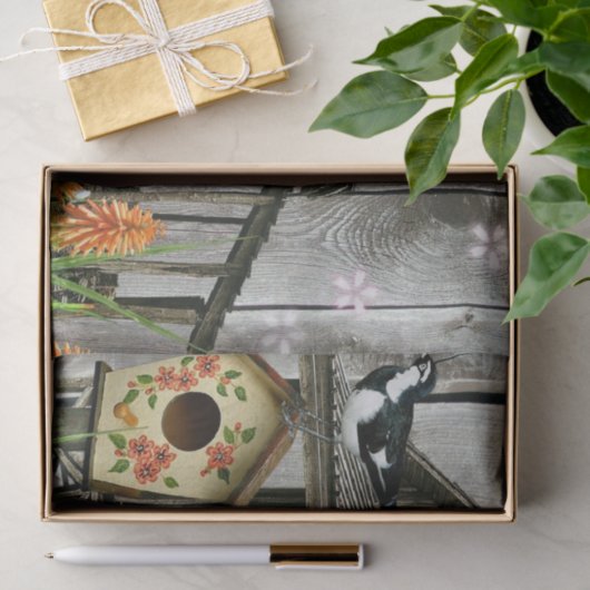 Cabine Flower Garden Tissuepapier (Geschenk)