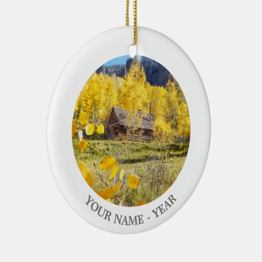 Cabine in Aspens Keramisch Ornament (Rechts)