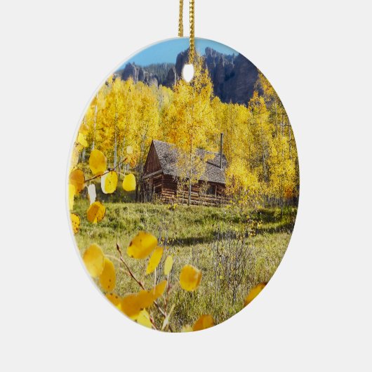 Cabine in Aspens Keramisch Ornament (Rechts)