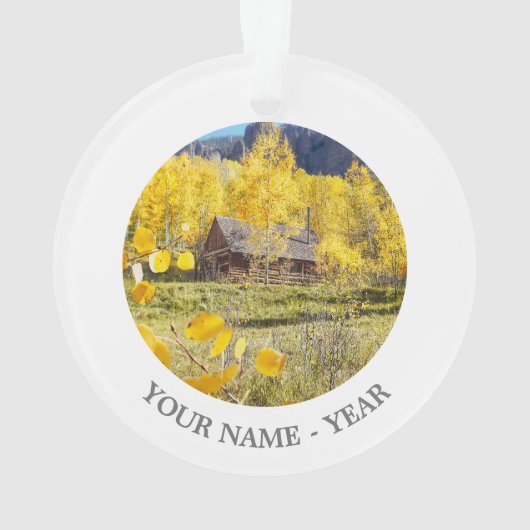 Cabine in Aspens Ornament (achterkant)