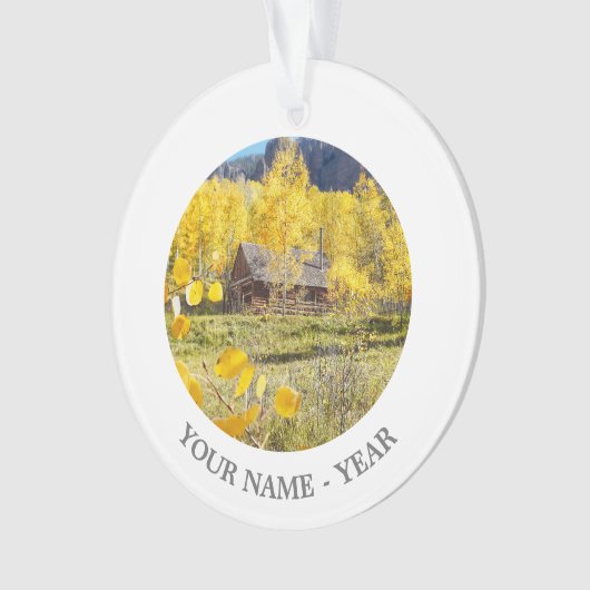Cabine in Aspens Ornament (voorkant)