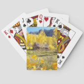 Cabine in Aspens Speelkaarten (Achterkant)