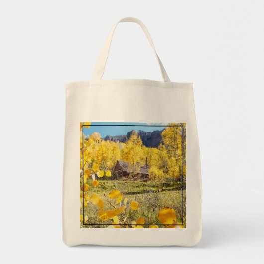 Cabine in Aspens Tote Bag (Voorkant)