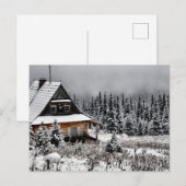 Cabine in de Berg Briefkaart (Voorkant / Achterkant)