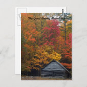 Cabine in de Bossen Briefkaart (Voorkant / Achterkant)