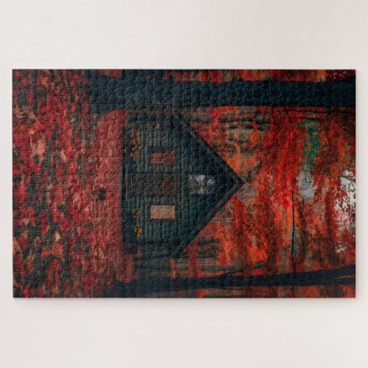 Cabine in de Bossen Legpuzzel (Horizontaal)