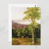 Cabine in de Bossen, Noord-Conway, NH Briefkaart (Voorkant / Achterkant)