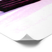 Cabine in de bossen poster (Hoek)