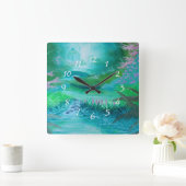 Cabine in de Bossen Vierkante Klok (Huis)