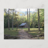 Cabine in de Smoky Mountains, Tennessee Briefkaart (Voorkant)