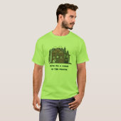 Cabine in het Bos-Mannen T-shirt (Voorkant volledig)