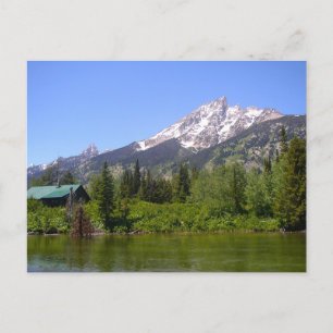 Cabine in het Briefkaart Tetons