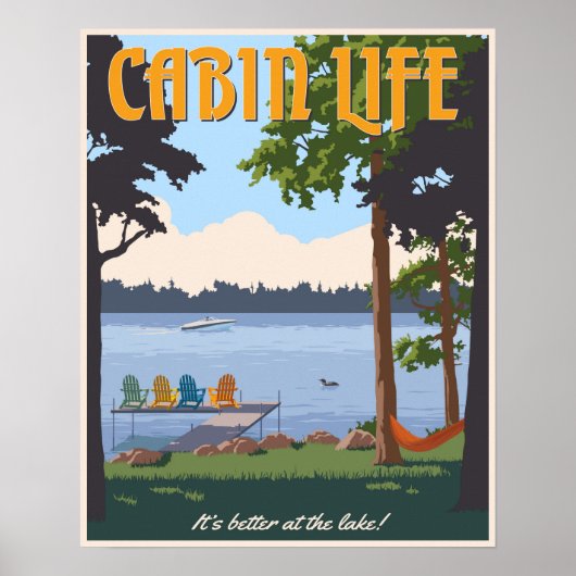 Cabine Life Poster (Voorkant)