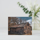 Cabine of oude Boerderij op het platteland Briefkaart (Staand voorkant)