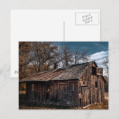 Cabine of oude Boerderij op het platteland Briefkaart (Voorkant / Achterkant)