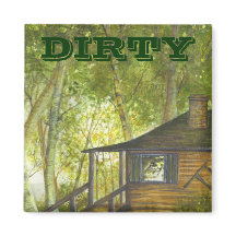 Cabine op de Lake magneet van Brigid O'Neill Hovey