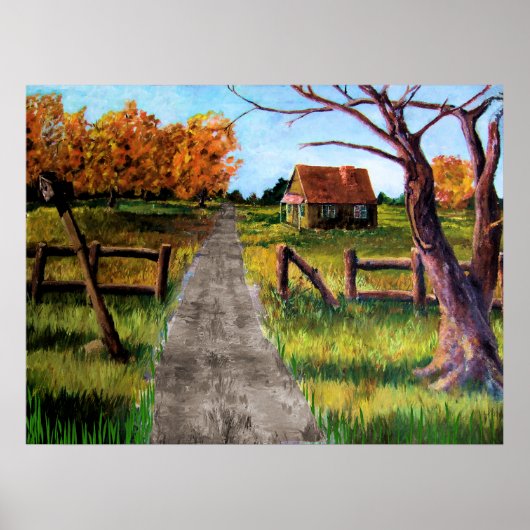 Cabine Retreat Poster (Voorkant)