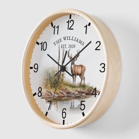 Cabine Rustieke Herten Gepersonaliseerde Berg (Hoek)