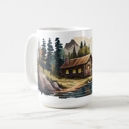 Cabine serie 15 oz Classic Mok (Voorkant links)