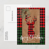 Cabine Style - Een geplakt deksel voor de bekledin Feestdagenkaart (Voorkant / Achterkant)