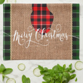 Cabine Style - Een geplakt deksel voor de bekledin Theedoek (Gevouwen)