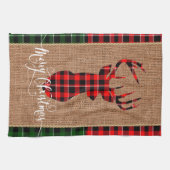 Cabine Style - Een geplakt deksel voor de bekledin Theedoek (Horizontaal)