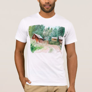 Cabine T-shirt voor gebergte