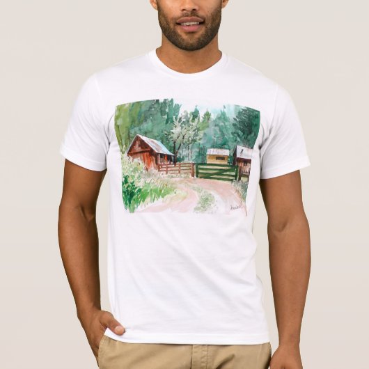 Cabine T-shirt voor gebergte (Voorkant)