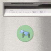Cabine Uitzicht Horse Magnet (Insitu (Vaatwasser))