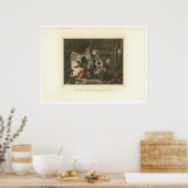 Cabine van Miner, resultaat van de dag (0155A) Poster (Keuken)