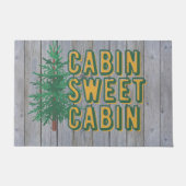 Cabine Zoete Cabine Rustiek Land Deurmat (Voorkant)