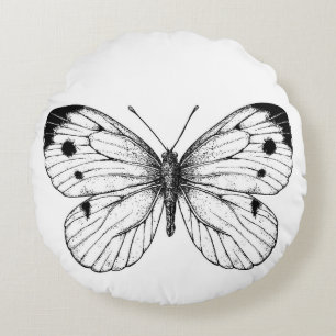 Cabinebutteraar Rond Kussen